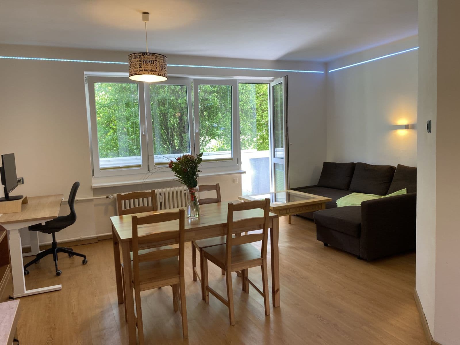 Prenájom bytu 52 m², Hrusická, Praha, Praha Prenájom bytu 52 m², Hrusická, Praha, Praha