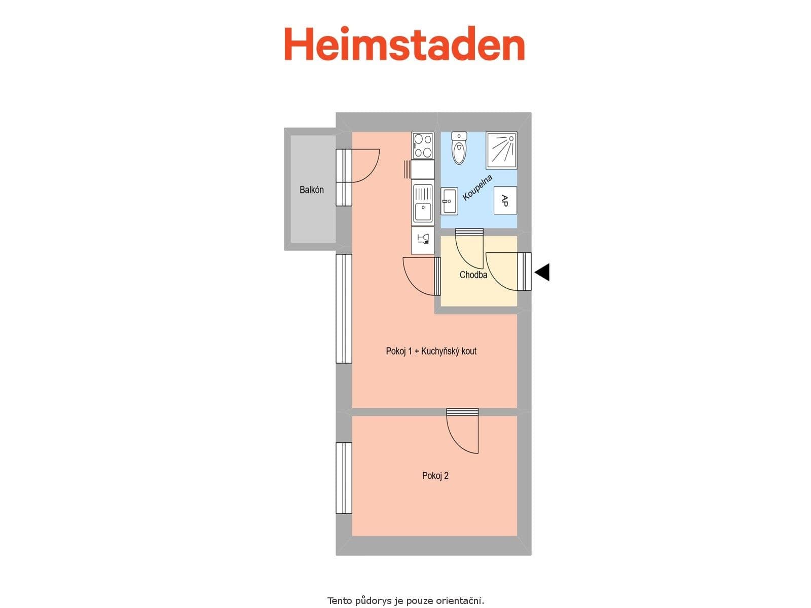 Prenájom bytu 2-izbový 37 m², Kapitána Jasioka, Havířov, Moravskoslezský kraj Prenájom bytu 2-izbový 37 m², Kapitána Jasioka, Havířov, Moravskoslezský kraj