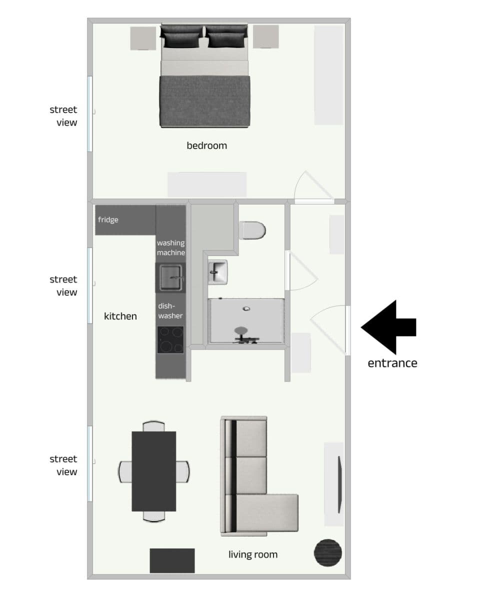 Prenájom bytu 52 m², Vinohradská, Praha, Praha Prenájom bytu 52 m², Vinohradská, Praha, Praha