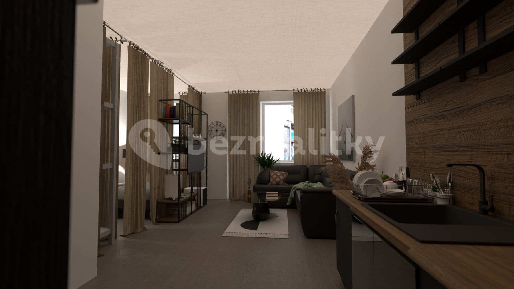 Prenájom bytu 2-izbový 43 m², Thomasova, Praha, Praha Prenájom bytu 2-izbový 43 m², Thomasova, Praha, Praha
