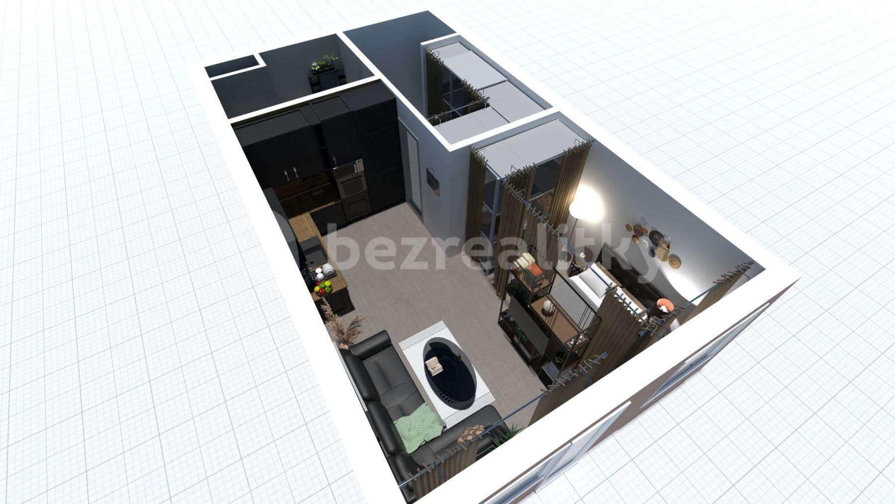 Prenájom bytu 2-izbový 43 m², Thomasova, Praha, Praha Prenájom bytu 2-izbový 43 m², Thomasova, Praha, Praha