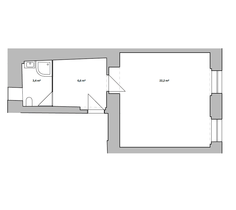 Prenájom bytu 1-izbový 32 m², Jeronýmova, Praha, Praha Prenájom bytu 1-izbový 32 m², Jeronýmova, Praha, Praha