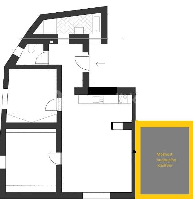 Prenájom bytu 4-izbový 82 m², Záběhlická, Praha, Praha Prenájom bytu 4-izbový 82 m², Záběhlická, Praha, Praha