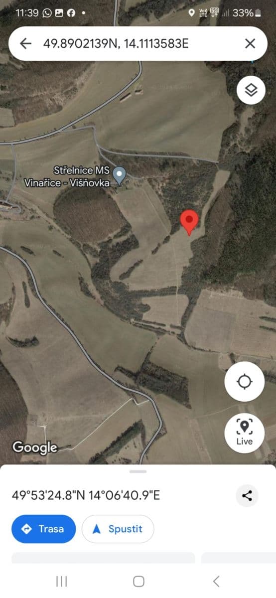 Predaj pozemku 1.672 m², Vinařice, Středočeský kraj Predaj pozemku 1.672 m², Vinařice, Středočeský kraj