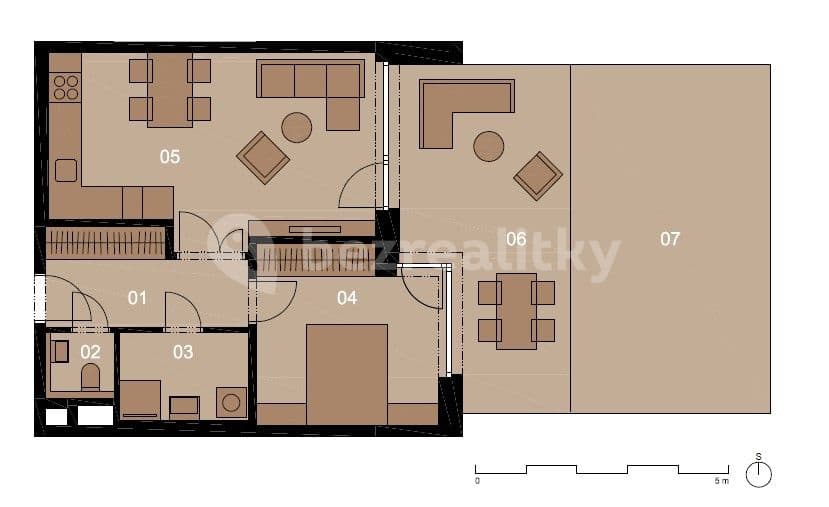 Prenájom bytu 2-izbový 53 m², Armády, Praha, Praha Prenájom bytu 2-izbový 53 m², Armády, Praha, Praha