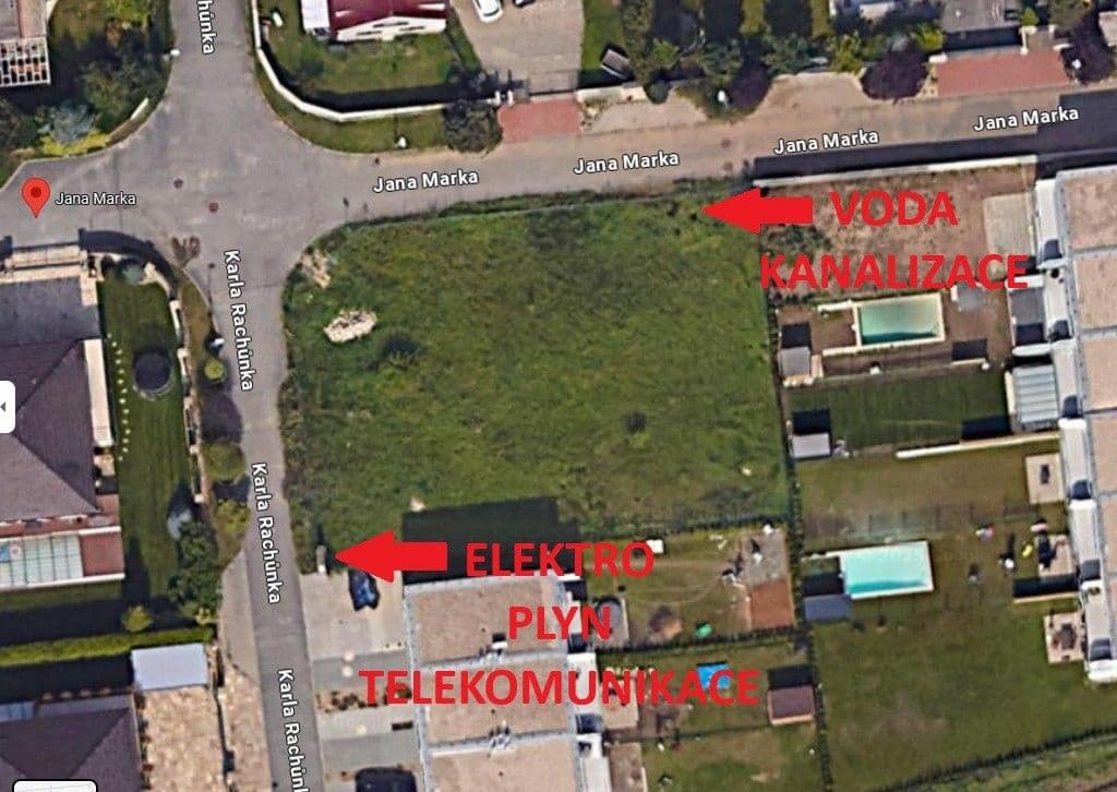 Predaj pozemku 855 m², Jana Marka, Praha, Praha Predaj pozemku 855 m², Jana Marka, Praha, Praha