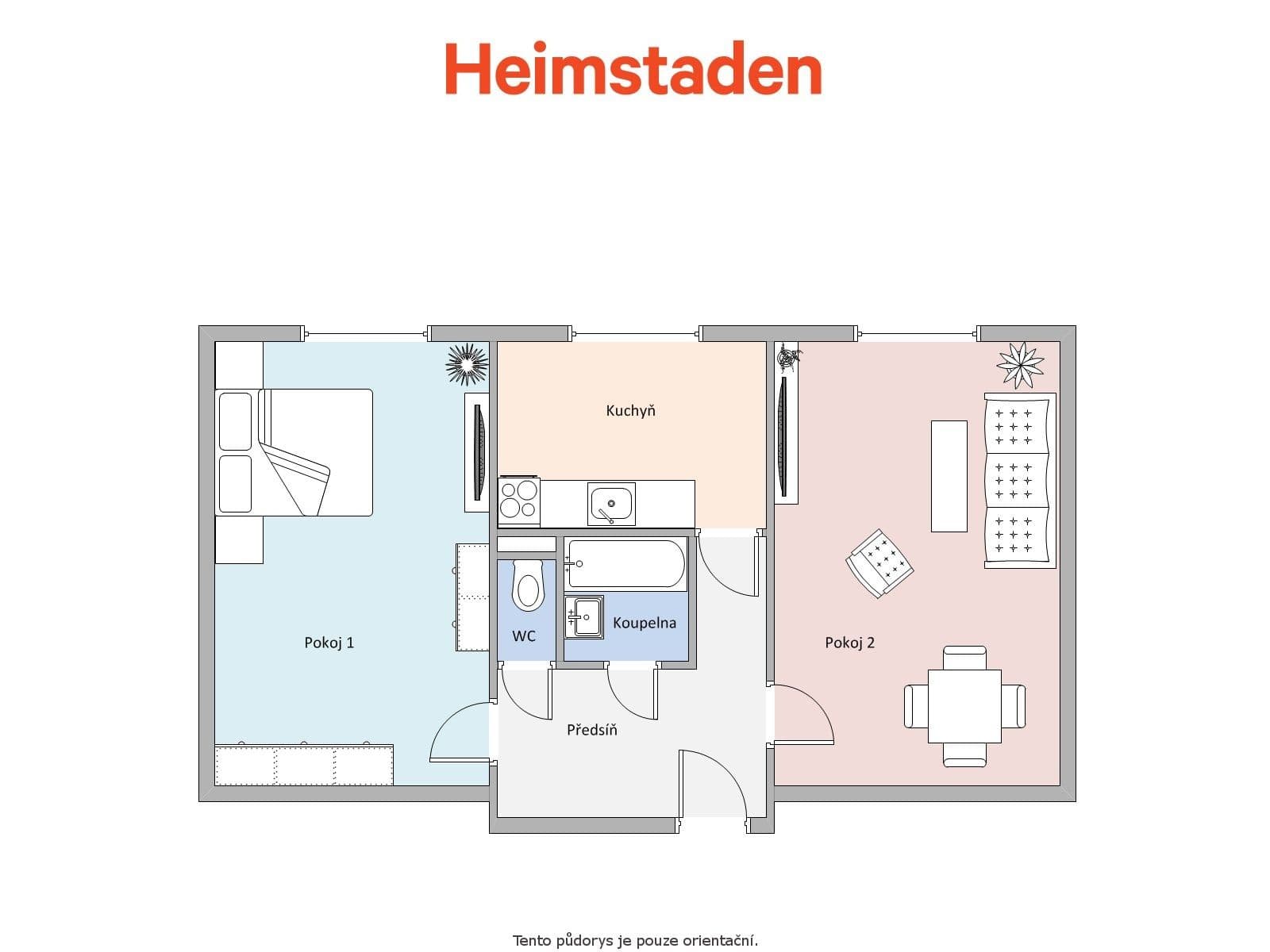 Prenájom bytu 2-izbový 55 m², Kapitána Nálepky, Havířov, Moravskoslezský kraj Prenájom bytu 2-izbový 55 m², Kapitána Nálepky, Havířov, Moravskoslezský kraj