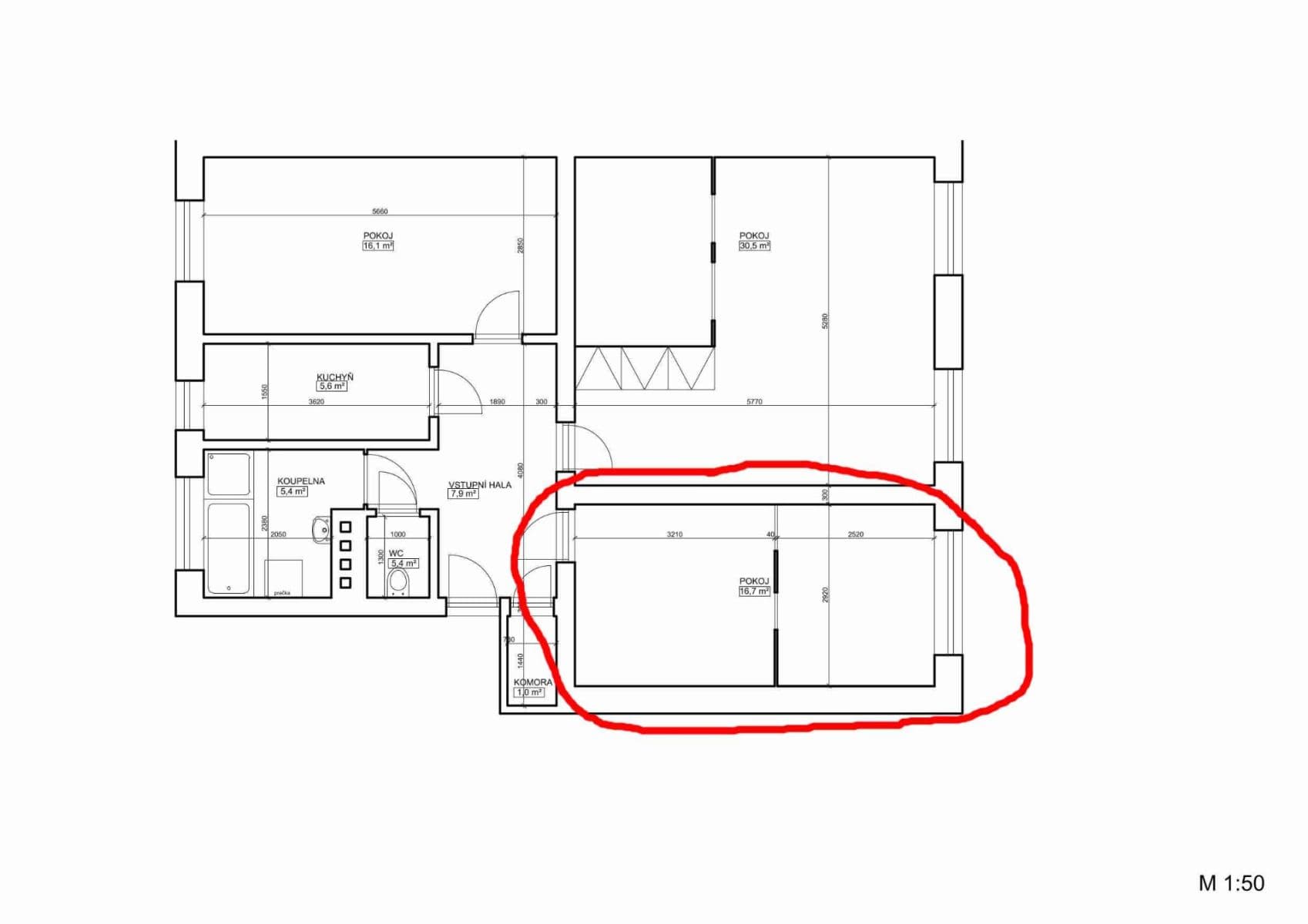 Prenájom bytu 3-izbový 86 m², Lublaňská, Praha, Praha Prenájom bytu 3-izbový 86 m², Lublaňská, Praha, Praha