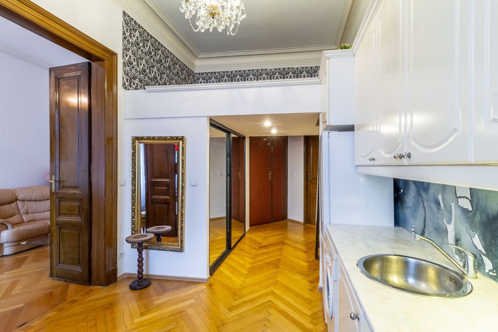 Prenájom bytu 45 m², Za Poříčskou bránou, Praha, Praha Prenájom bytu 45 m², Za Poříčskou bránou, Praha, Praha