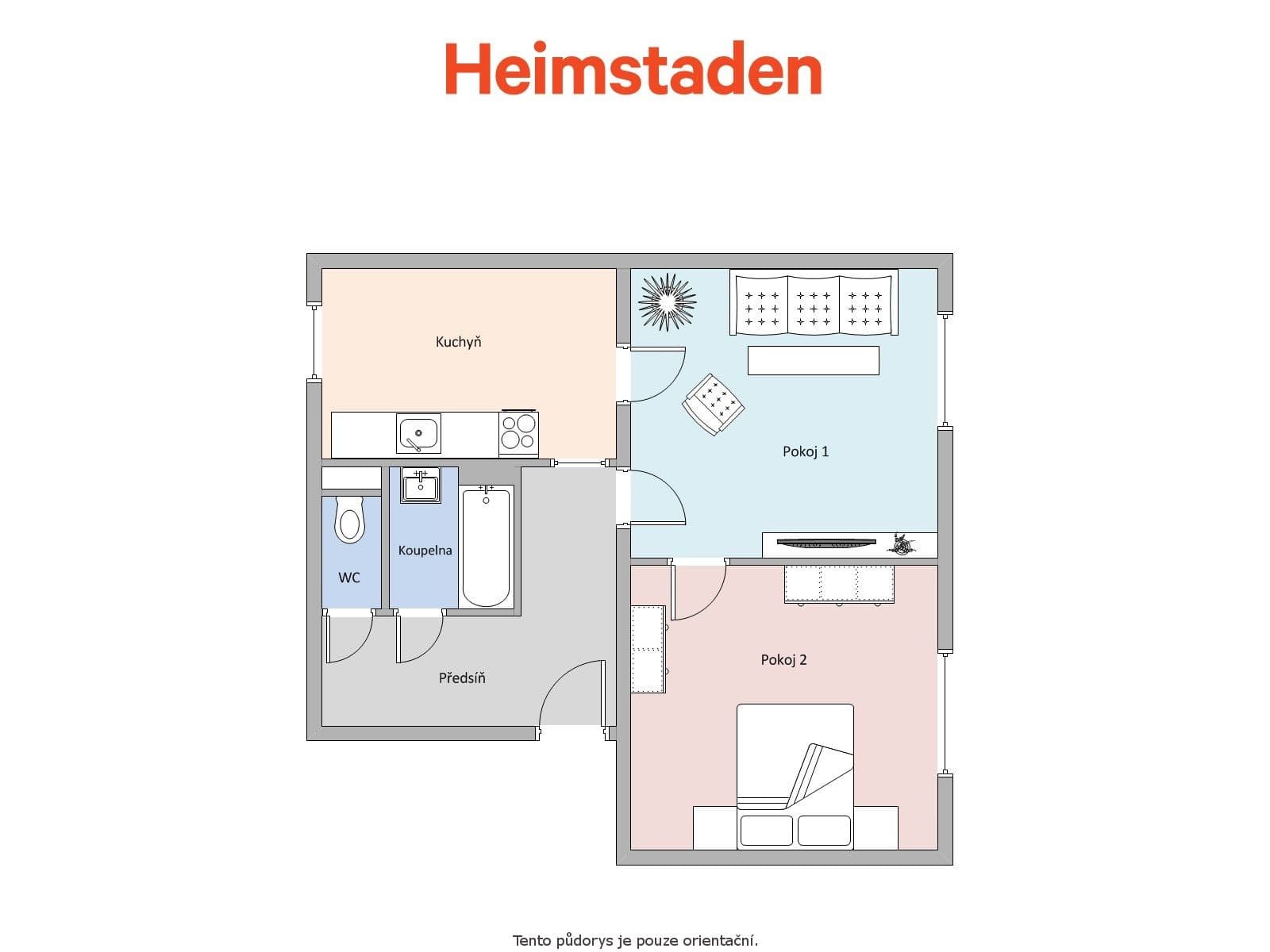 Prenájom bytu 2-izbový 54 m², Hlavní třída, Havířov, Moravskoslezský kraj Prenájom bytu 2-izbový 54 m², Hlavní třída, Havířov, Moravskoslezský kraj