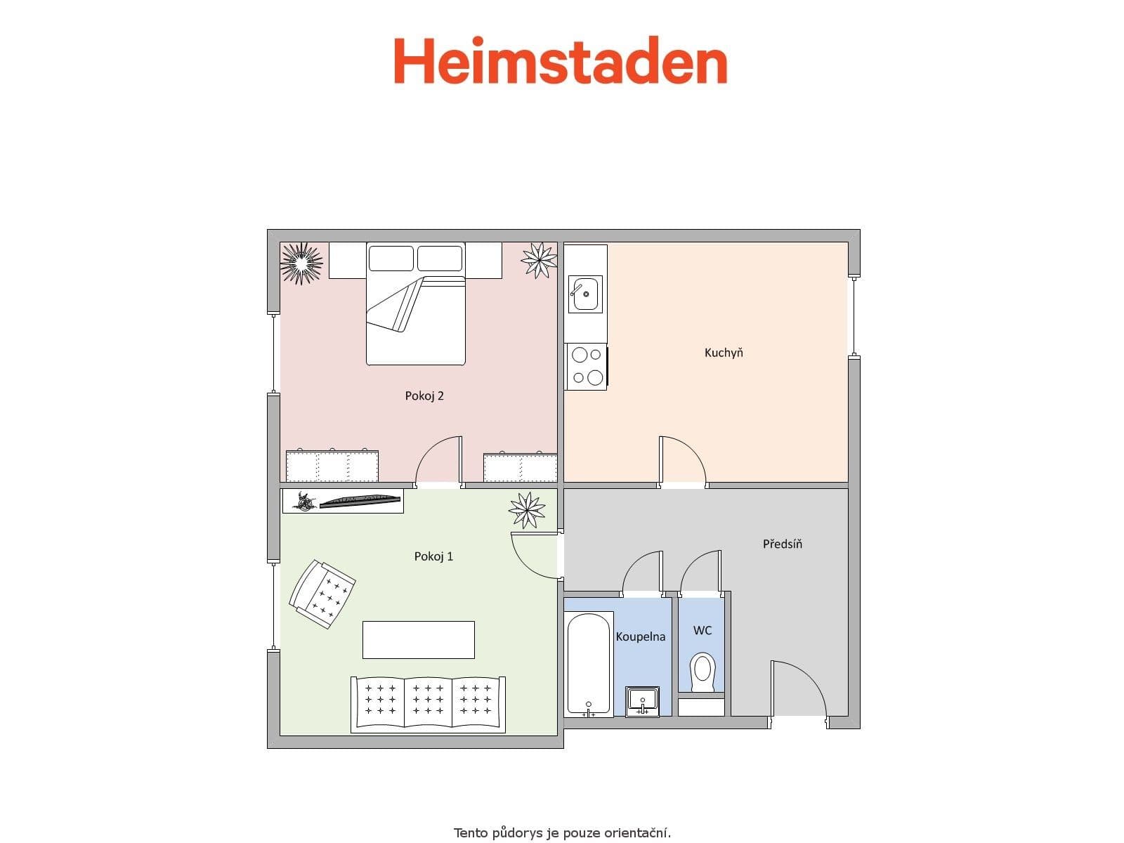 Prenájom bytu 2-izbový 56 m², Stavbařská, Havířov, Moravskoslezský kraj Prenájom bytu 2-izbový 56 m², Stavbařská, Havířov, Moravskoslezský kraj