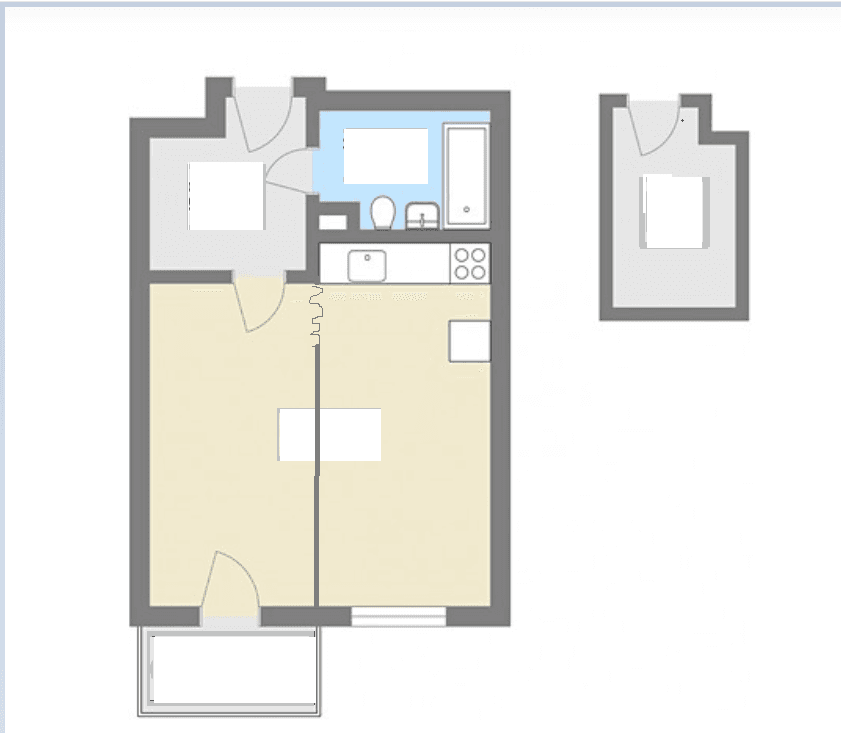 Predaj bytu 1-izbový 43 m², Nad Přehradou, Praha, Praha Predaj bytu 1-izbový 43 m², Nad Přehradou, Praha, Praha