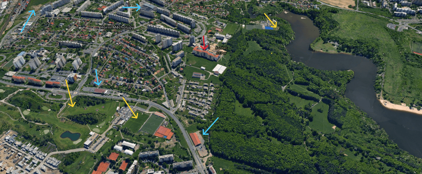 Predaj bytu 1-izbový 43 m², Nad Přehradou, Praha, Praha Predaj bytu 1-izbový 43 m², Nad Přehradou, Praha, Praha