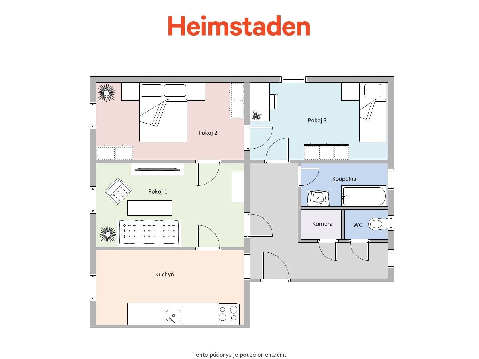 Prenájom bytu 3-izbový 70 m², Obránců míru, Havířov, Moravskoslezský kraj Prenájom bytu 3-izbový 70 m², Obránců míru, Havířov, Moravskoslezský kraj