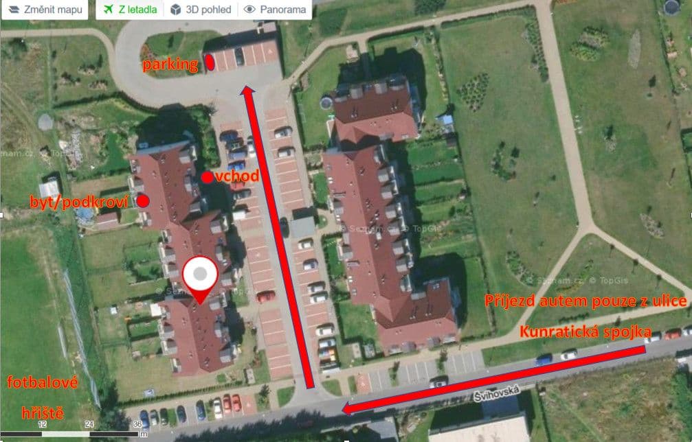 Prenájom bytu 30 m², Švihovská, Praha, Praha Prenájom bytu 30 m², Švihovská, Praha, Praha