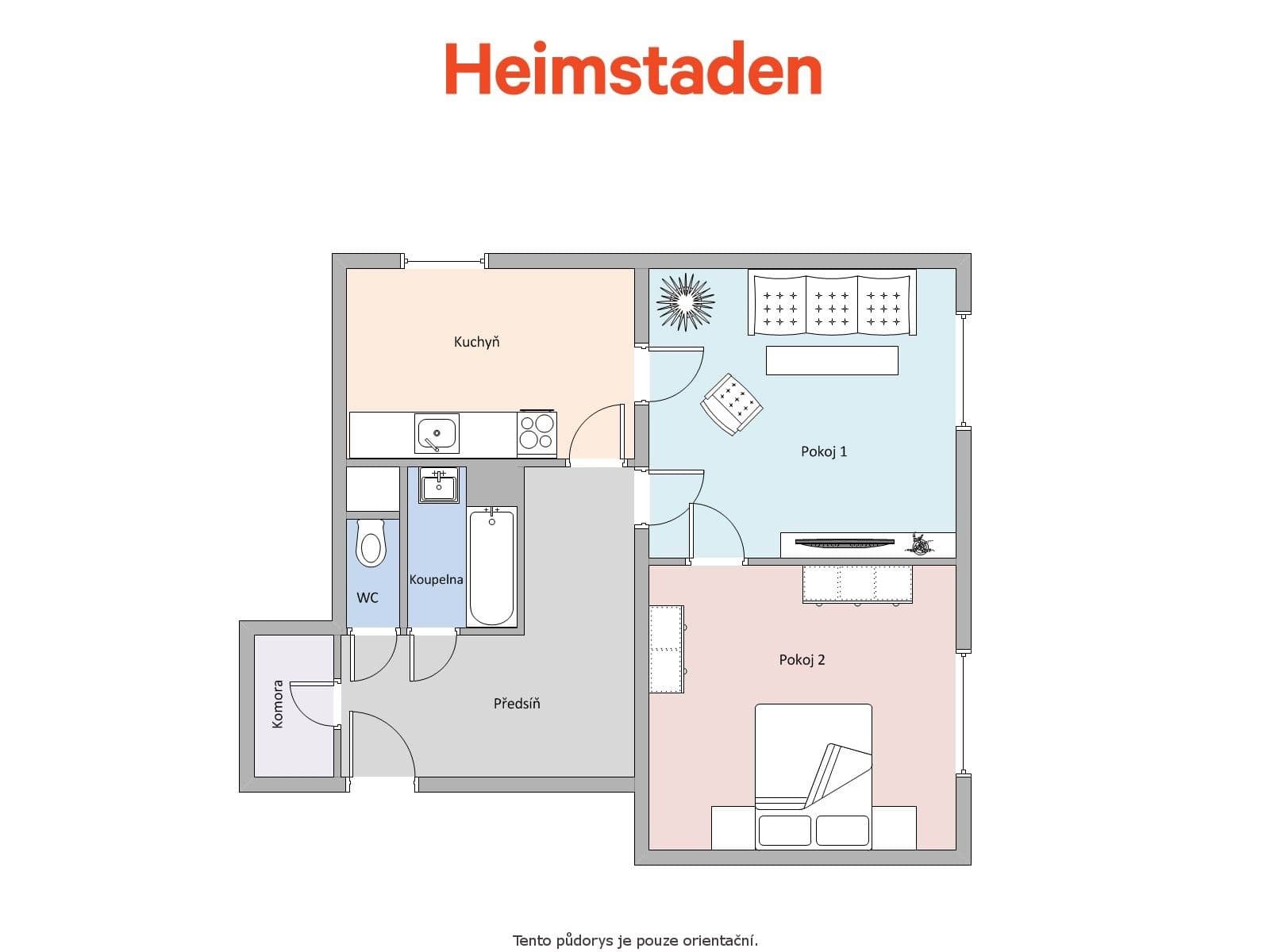 Prenájom bytu 2-izbový 59 m², U Školky, Havířov, Moravskoslezský kraj Prenájom bytu 2-izbový 59 m², U Školky, Havířov, Moravskoslezský kraj