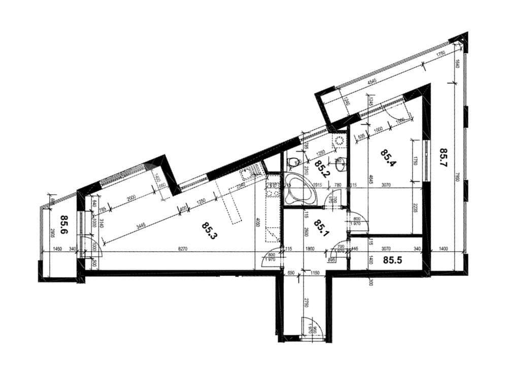 Prenájom bytu 2-izbový 71 m², Sazovická, Praha, Praha Prenájom bytu 2-izbový 71 m², Sazovická, Praha, Praha