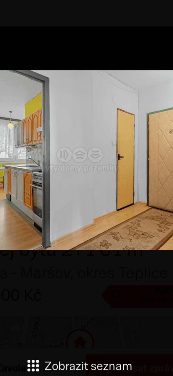 Prenájom bytu 2-izbový 65 m², Krupka, Ústecký kraj Prenájom bytu 2-izbový 65 m², Krupka, Ústecký kraj