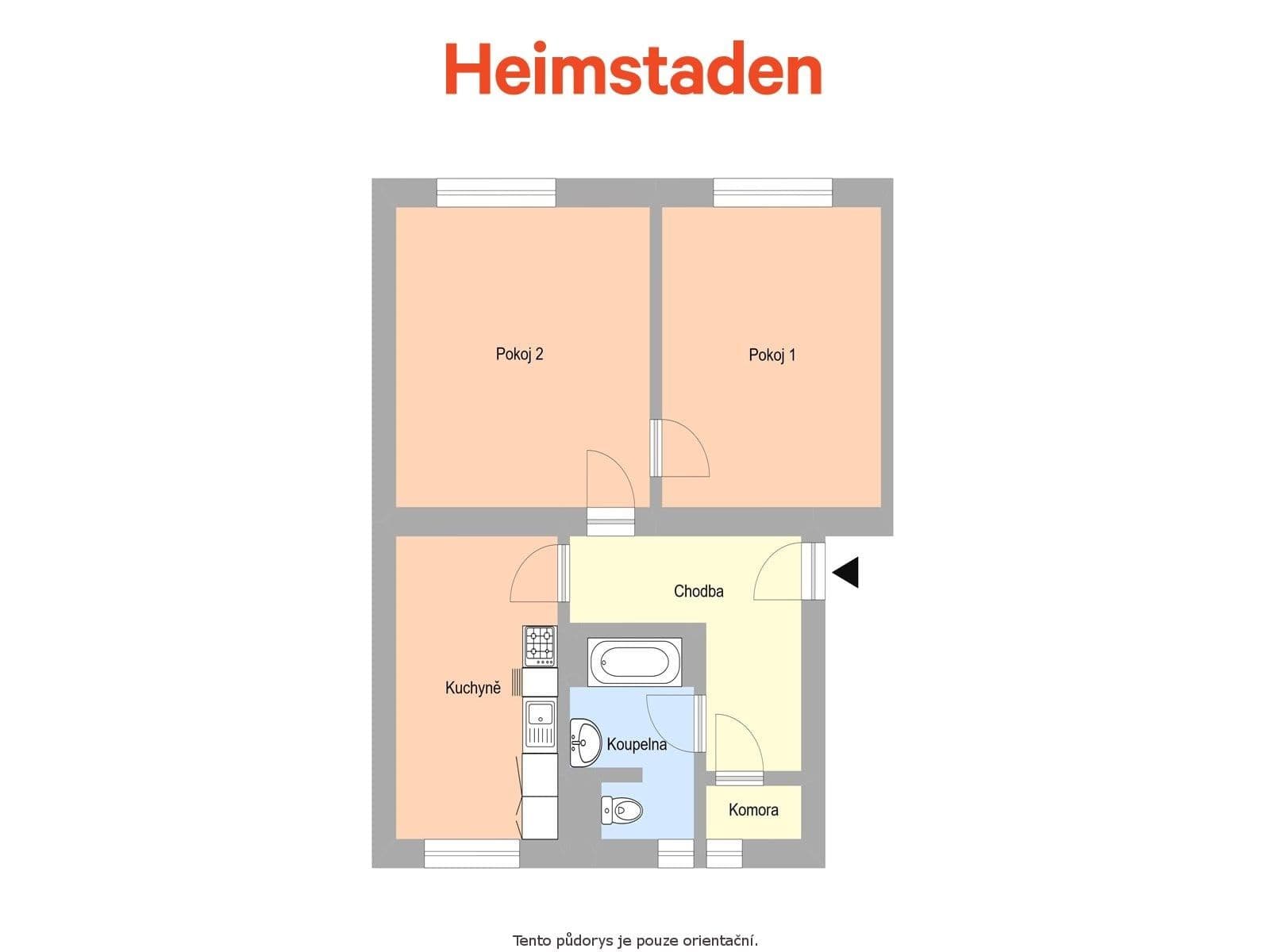 Prenájom bytu 2-izbový 63 m², Jana Nerudy, Hlučín, Moravskoslezský kraj Prenájom bytu 2-izbový 63 m², Jana Nerudy, Hlučín, Moravskoslezský kraj