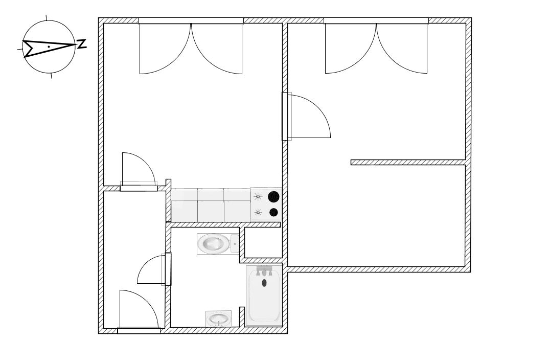 Prenájom bytu 2-izbový 34 m², Krátká, Desná, Liberecký kraj Prenájom bytu 2-izbový 34 m², Krátká, Desná, Liberecký kraj