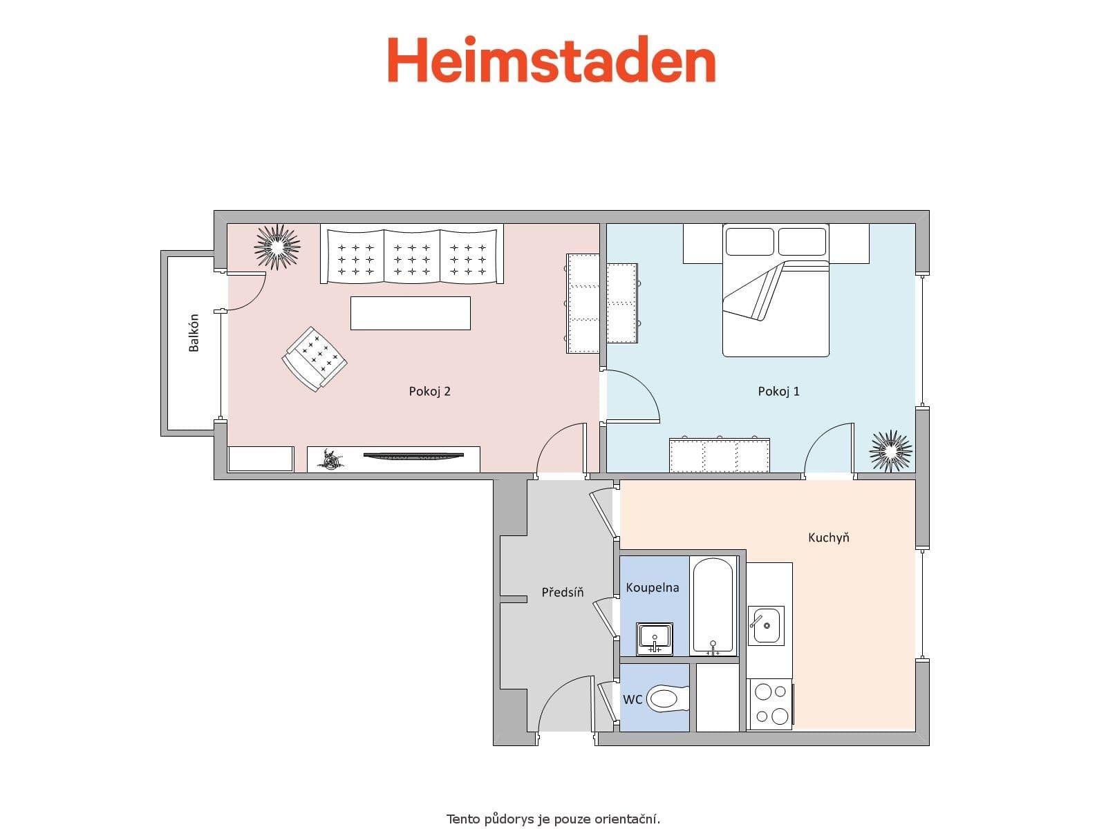 Prenájom bytu 2-izbový 52 m², Národní třída, Havířov, Moravskoslezský kraj Prenájom bytu 2-izbový 52 m², Národní třída, Havířov, Moravskoslezský kraj