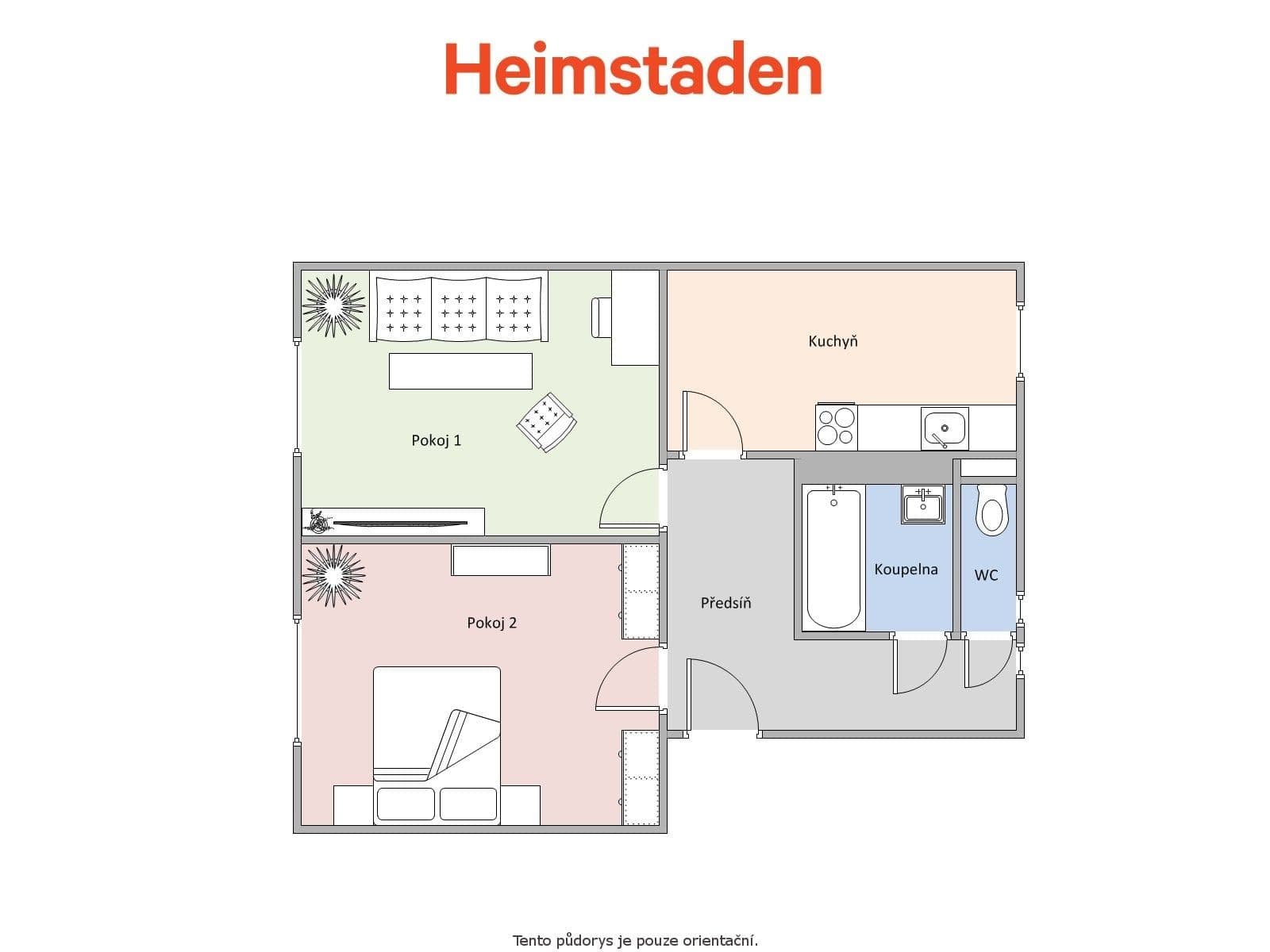 Prenájom bytu 2-izbový 55 m², tř. Osvobození, Karviná, Moravskoslezský kraj Prenájom bytu 2-izbový 55 m², tř. Osvobození, Karviná, Moravskoslezský kraj