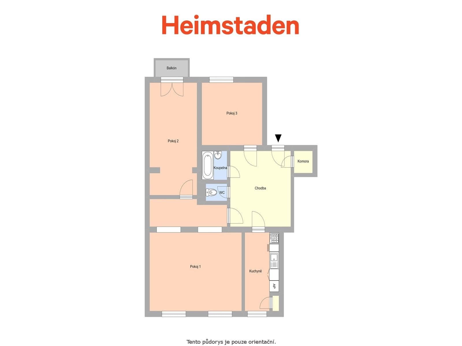 Prenájom bytu 3-izbový 112 m², Československé armády, Havířov, Moravskoslezský kraj Prenájom bytu 3-izbový 112 m², Československé armády, Havířov, Moravskoslezský kraj