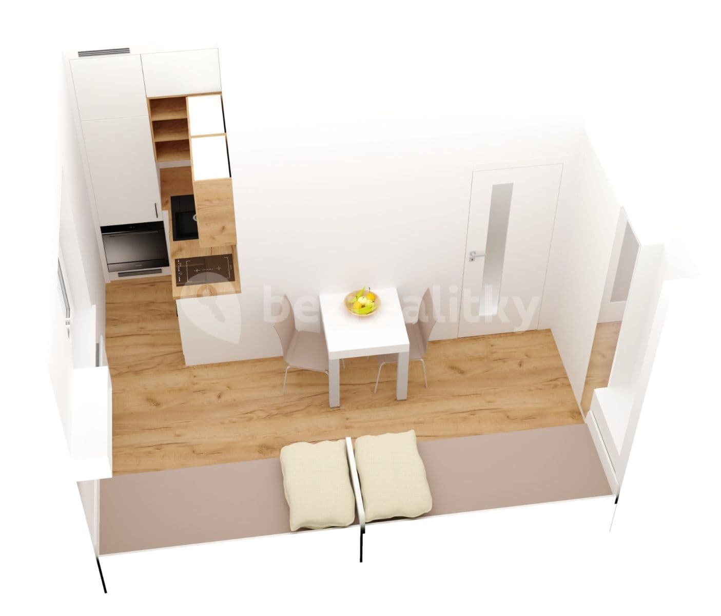 Prenájom bytu 1-izbový 20 m², Na Neklance, Praha, Praha Prenájom bytu 1-izbový 20 m², Na Neklance, Praha, Praha