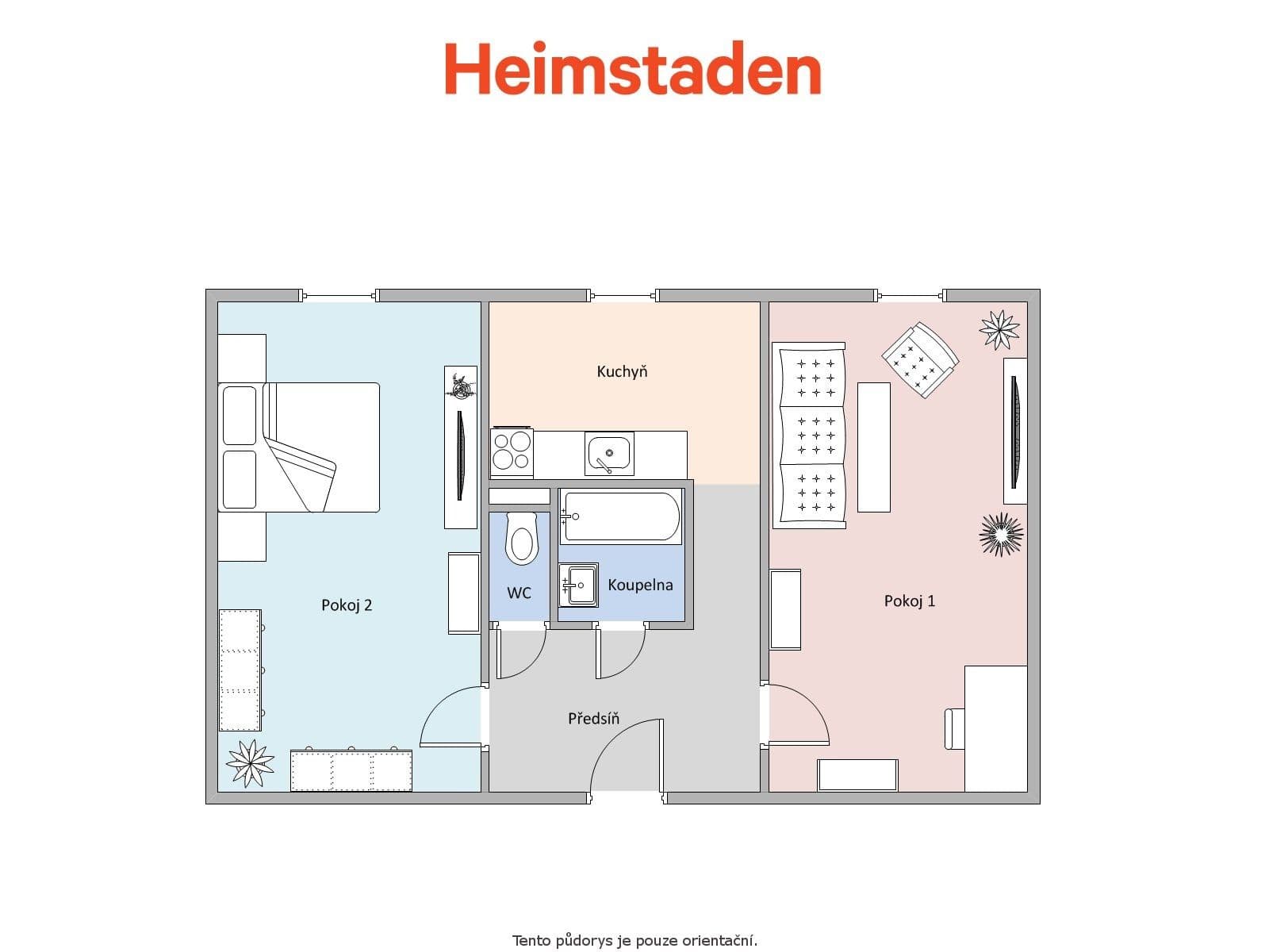 Prenájom bytu 2-izbový 53 m², Božkova, Karviná, Moravskoslezský kraj Prenájom bytu 2-izbový 53 m², Božkova, Karviná, Moravskoslezský kraj