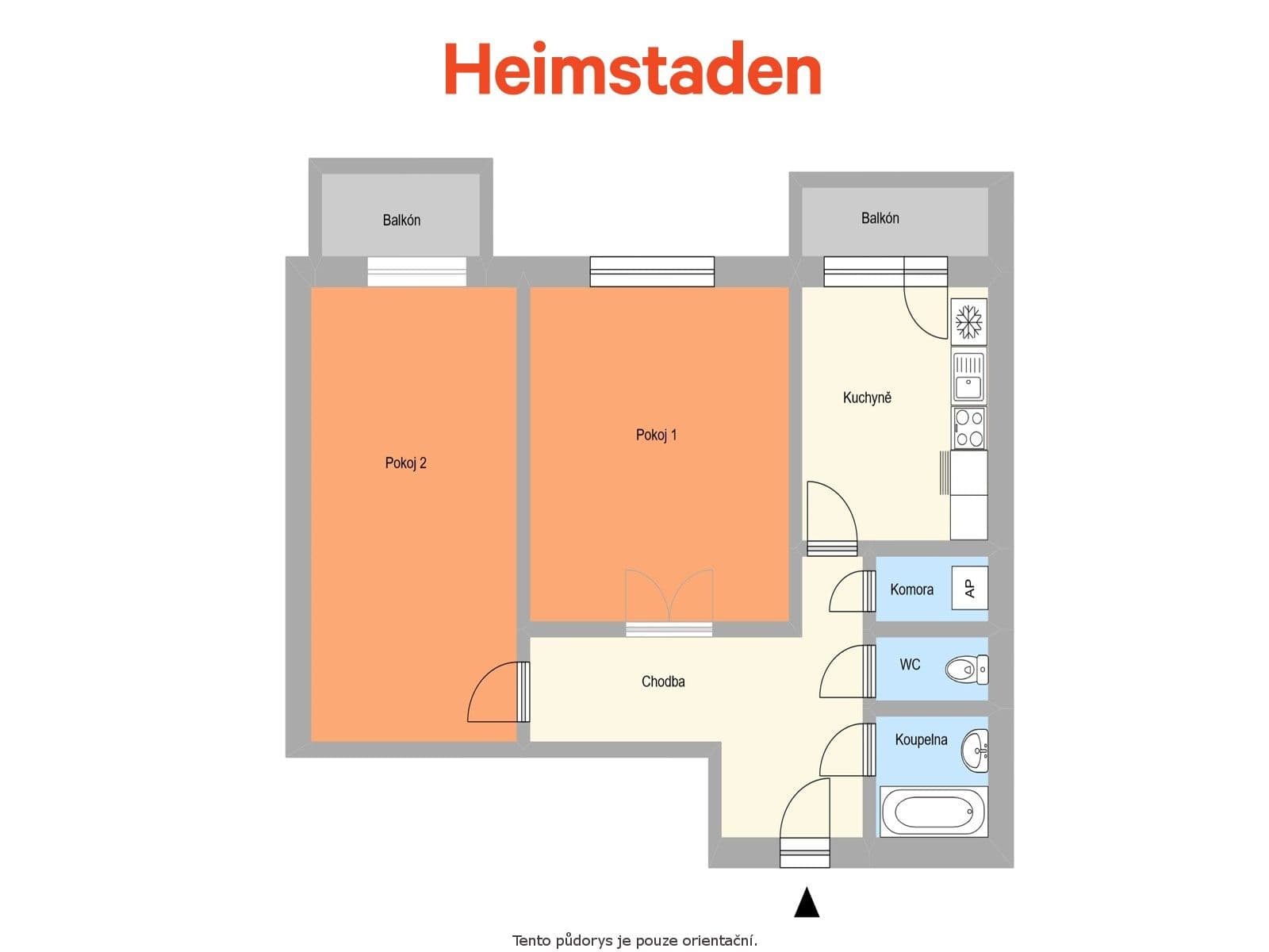 Prenájom bytu 2-izbový 59 m², Na Nábřeží, Havířov, Moravskoslezský kraj Prenájom bytu 2-izbový 59 m², Na Nábřeží, Havířov, Moravskoslezský kraj