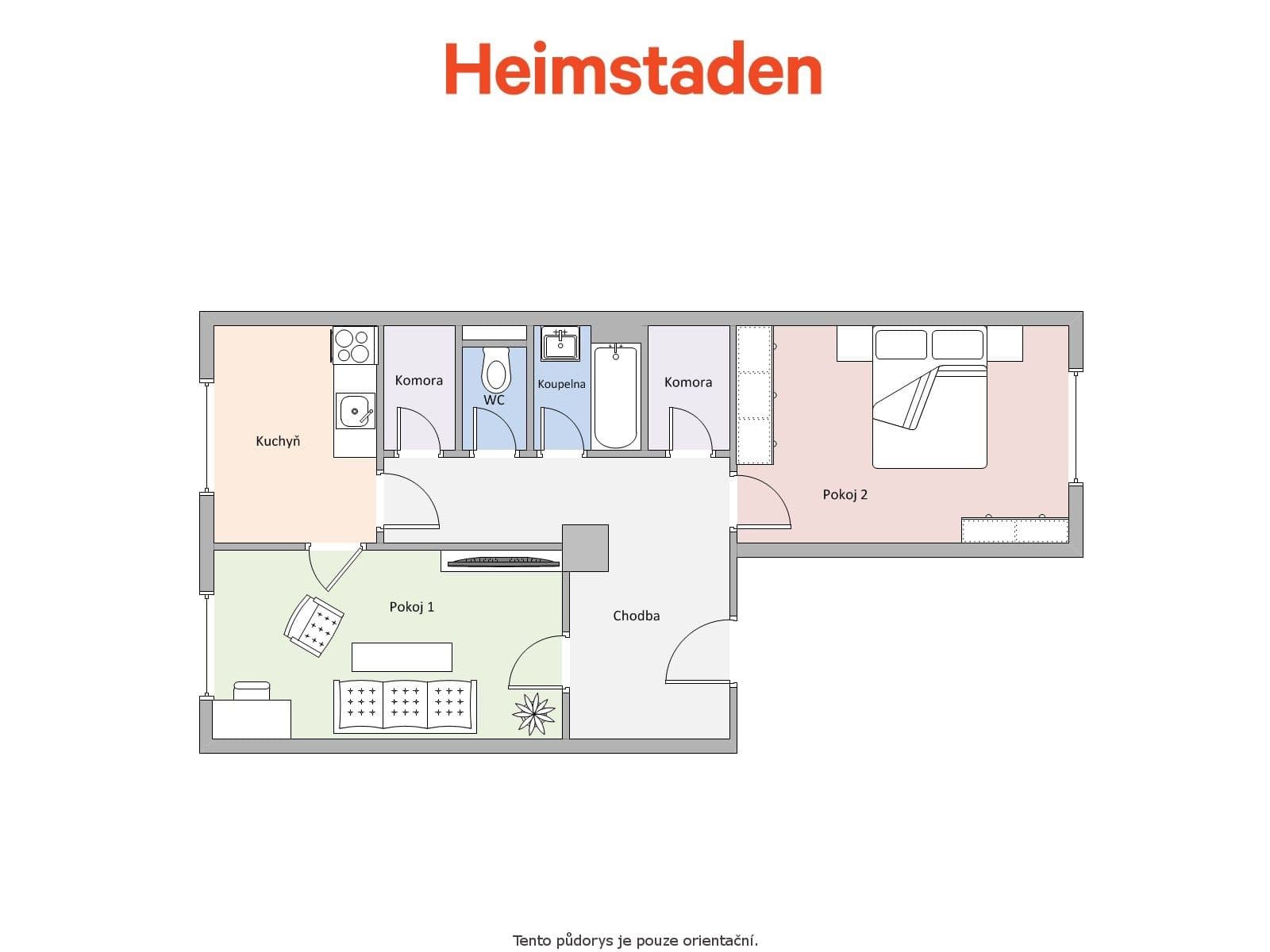 Prenájom bytu 2-izbový 58 m², Závodní, Karviná, Moravskoslezský kraj Prenájom bytu 2-izbový 58 m², Závodní, Karviná, Moravskoslezský kraj