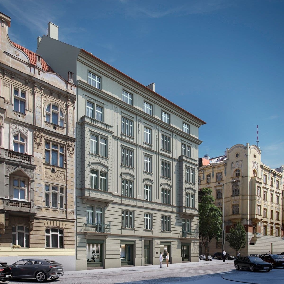 Predaj bytu 3-izbový 120 m², Polská, Praha, Praha Predaj bytu 3-izbový 120 m², Polská, Praha, Praha