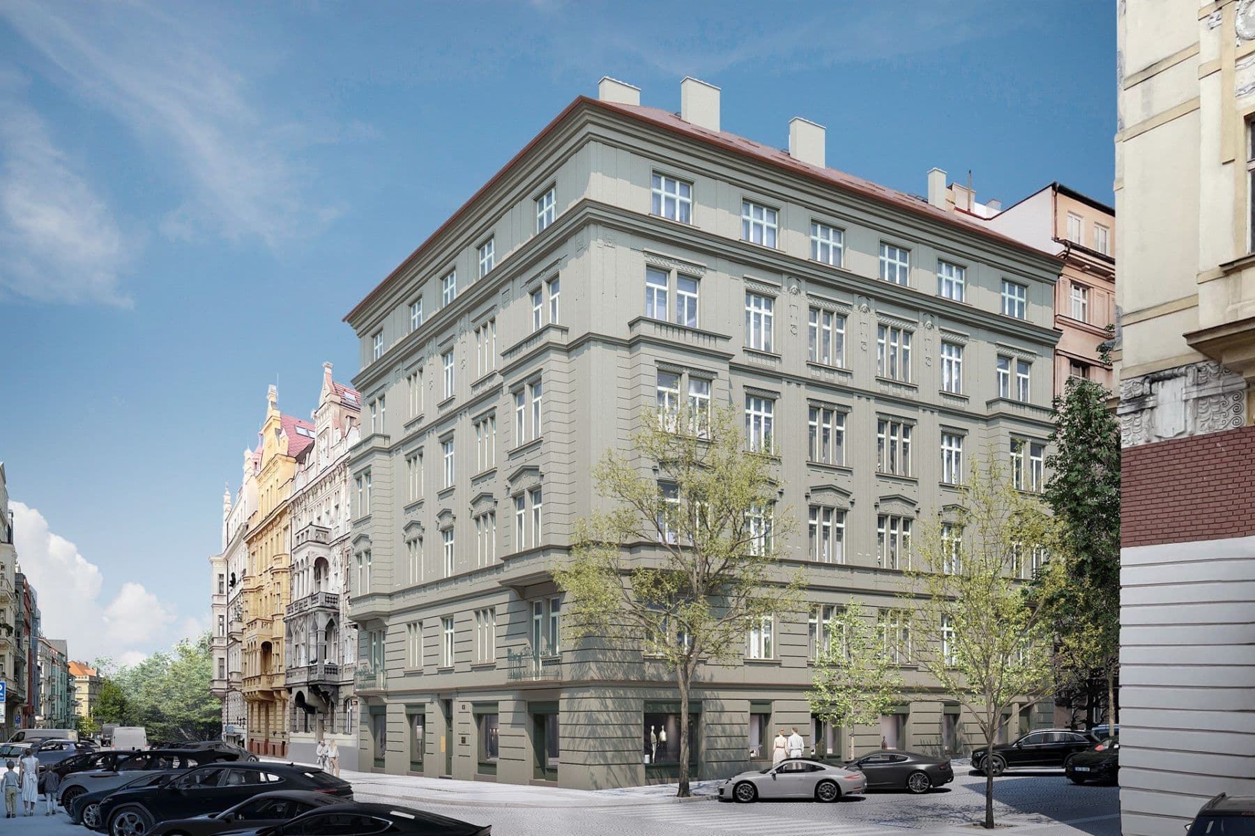 Predaj bytu 3-izbový 120 m², Polská, Praha, Praha Predaj bytu 3-izbový 120 m², Polská, Praha, Praha