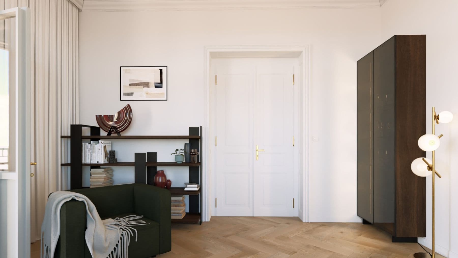 Predaj bytu 3-izbový 120 m², Polská, Praha, Praha Predaj bytu 3-izbový 120 m², Polská, Praha, Praha