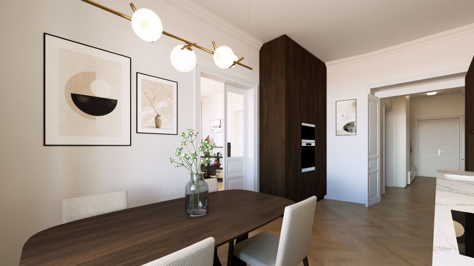 Predaj bytu 3-izbový 120 m², Polská, Praha, Praha Predaj bytu 3-izbový 120 m², Polská, Praha, Praha