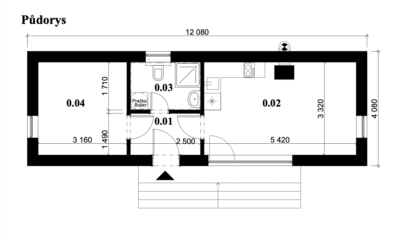 Prenájom domu 50 m², pozemok 500 m², Slámová, Kamenice, Středočeský kraj Prenájom domu 50 m², pozemok 500 m², Slámová, Kamenice, Středočeský kraj