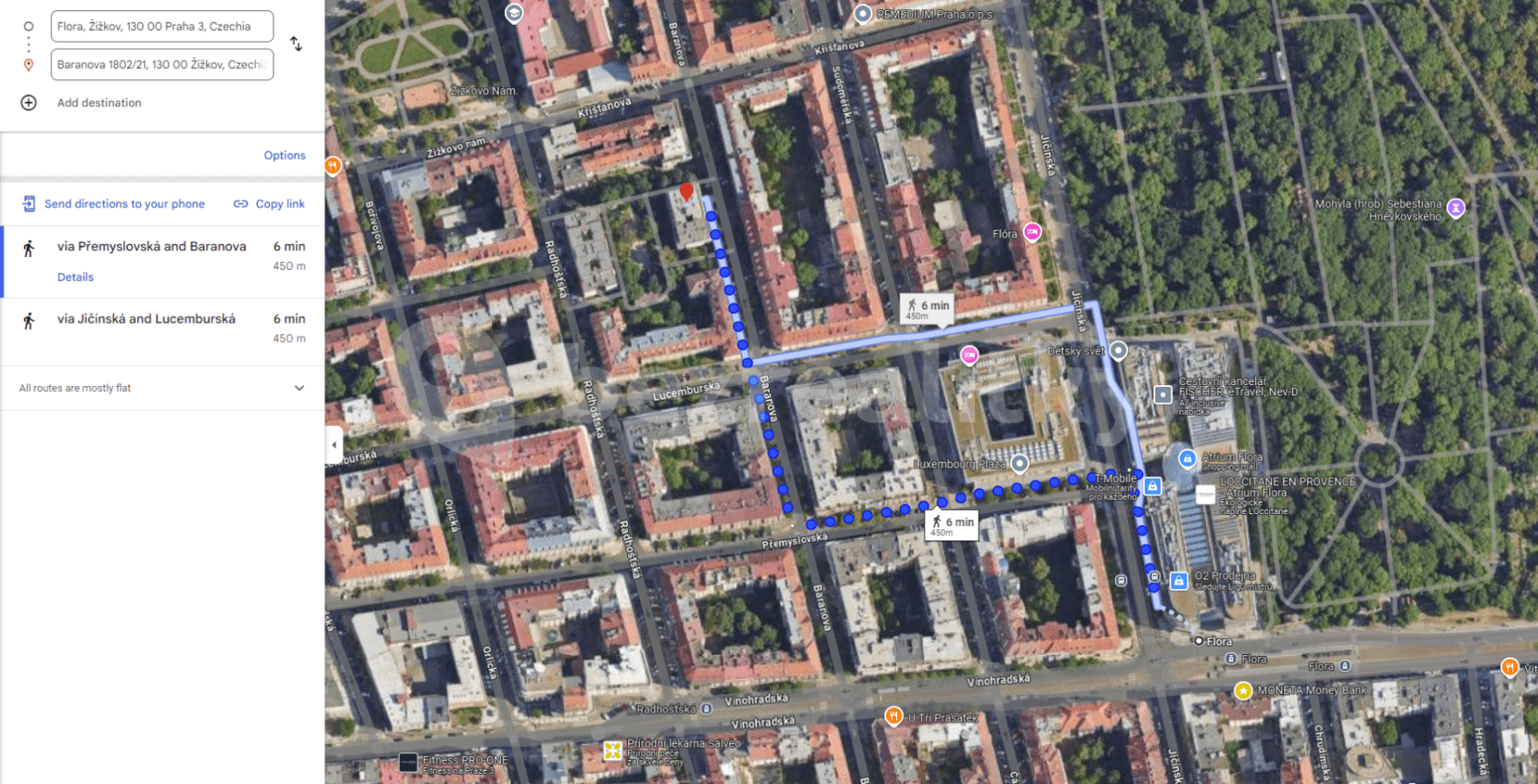 Prenájom bytu 2-izbový 55 m², Baranova, Praha, Praha Prenájom bytu 2-izbový 55 m², Baranova, Praha, Praha