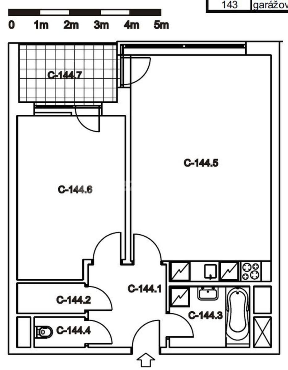Prenájom bytu 2-izbový 59 m², Chlebovická, Praha, Praha Prenájom bytu 2-izbový 59 m², Chlebovická, Praha, Praha