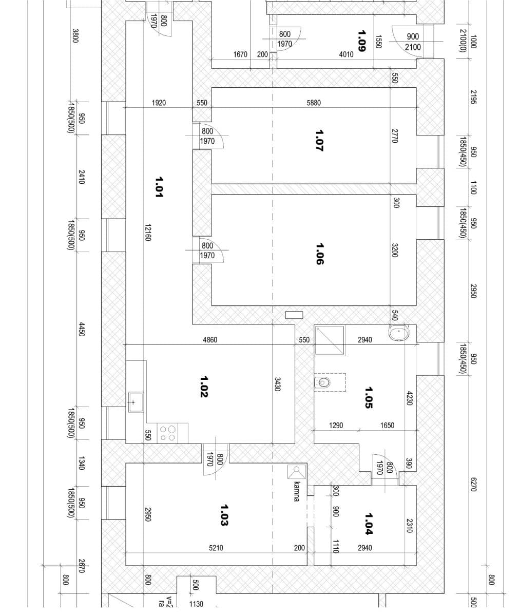 Prenájom bytu 4-izbový 101 m², Hospozín, Středočeský kraj Prenájom bytu 4-izbový 101 m², Hospozín, Středočeský kraj
