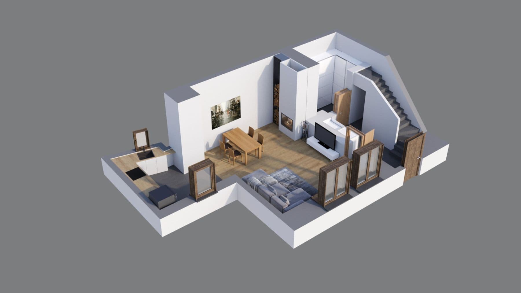 Predaj domu 79 m², pozemek 65 m², Krhanice, Středočeský kraj Predaj domu 79 m², pozemek 65 m², Krhanice, Středočeský kraj