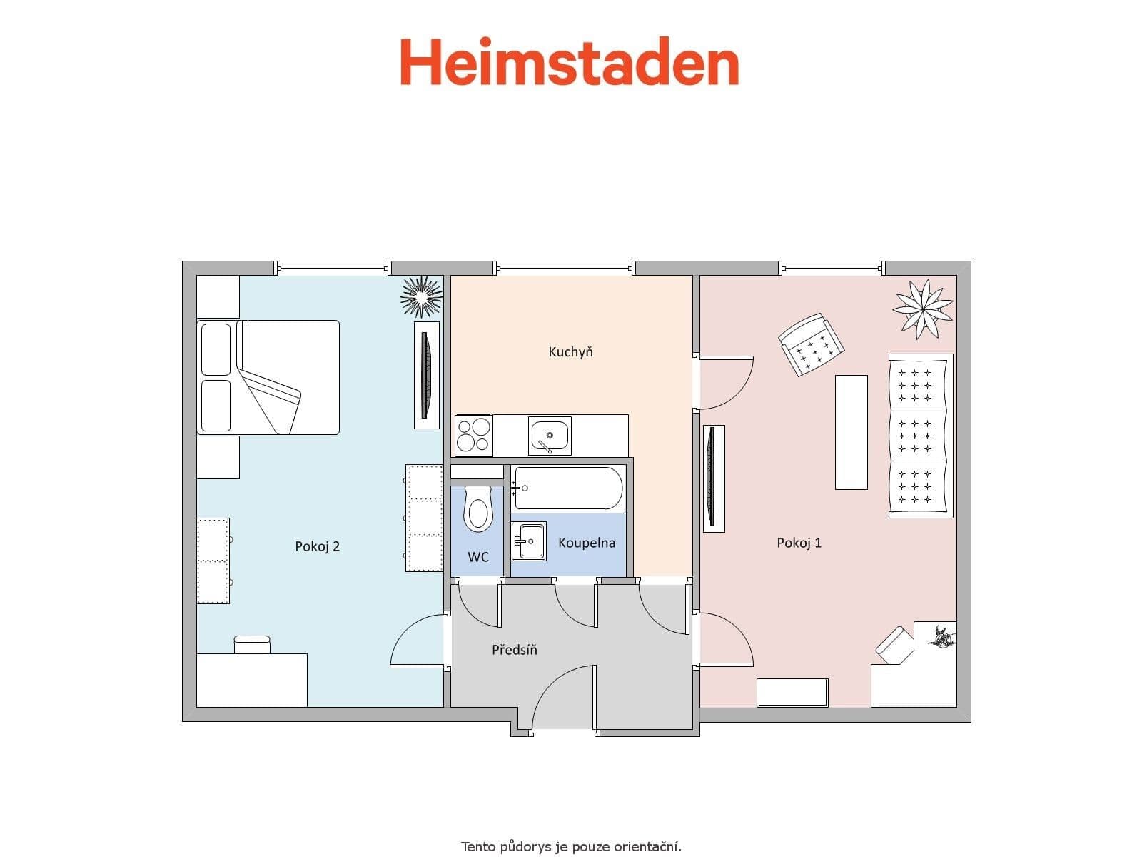 Prenájom bytu 2-izbový 48 m², Národní třída, Havířov, Moravskoslezský kraj Prenájom bytu 2-izbový 48 m², Národní třída, Havířov, Moravskoslezský kraj