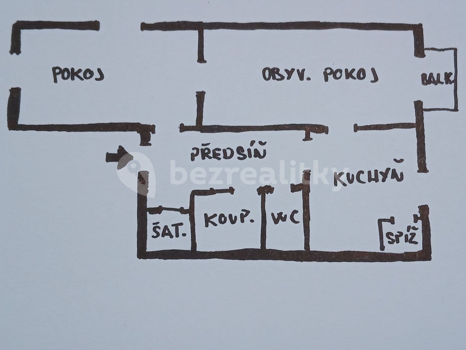 Prenájom bytu 2-izbový 58 m², Palackého třída, Pardubice, Pardubický kraj Prenájom bytu 2-izbový 58 m², Palackého třída, Pardubice, Pardubický kraj