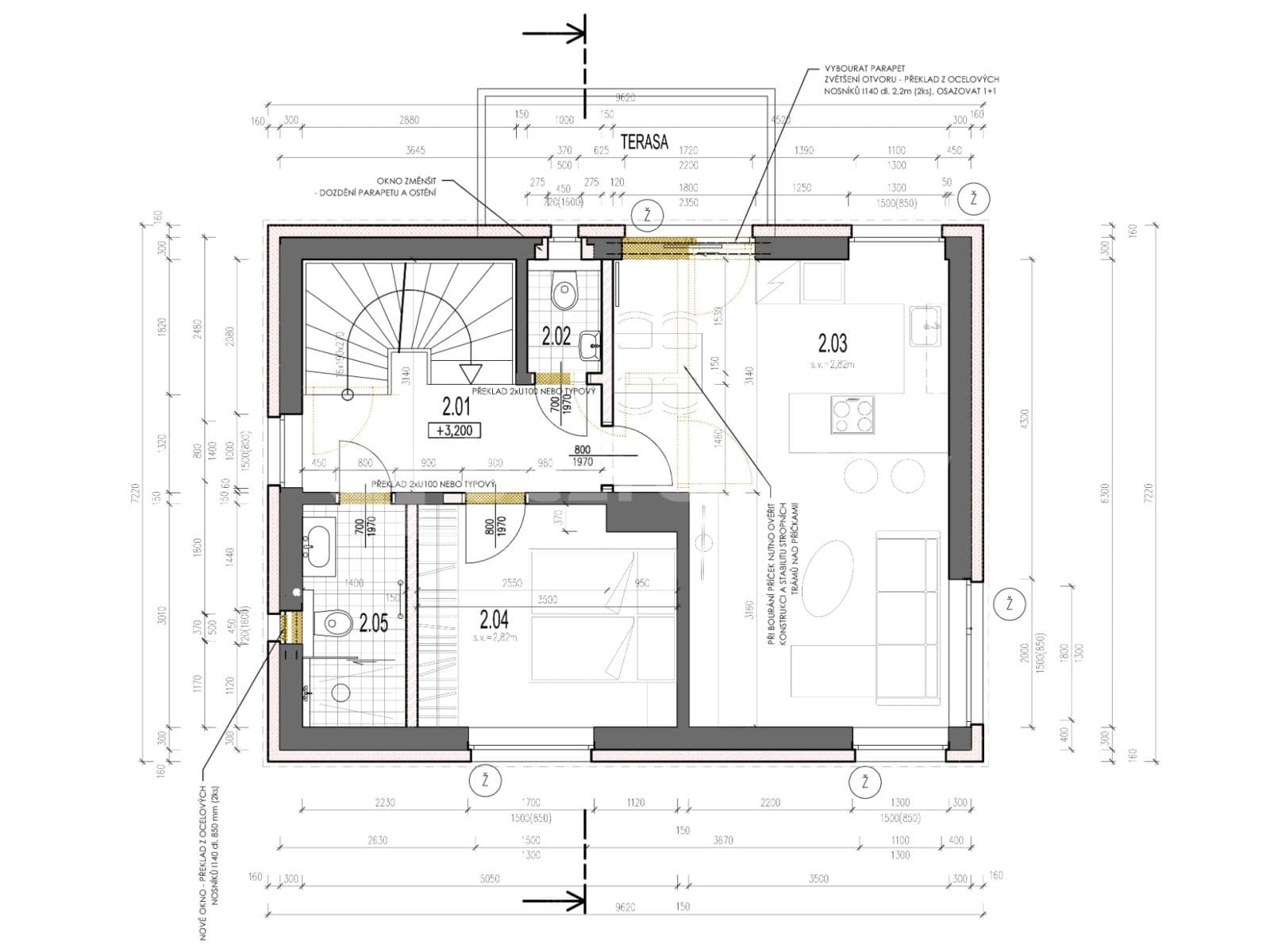 Prenájom bytu 4-izbový 96 m², Dykova, Ústí nad Labem, Ústecký kraj Prenájom bytu 4-izbový 96 m², Dykova, Ústí nad Labem, Ústecký kraj