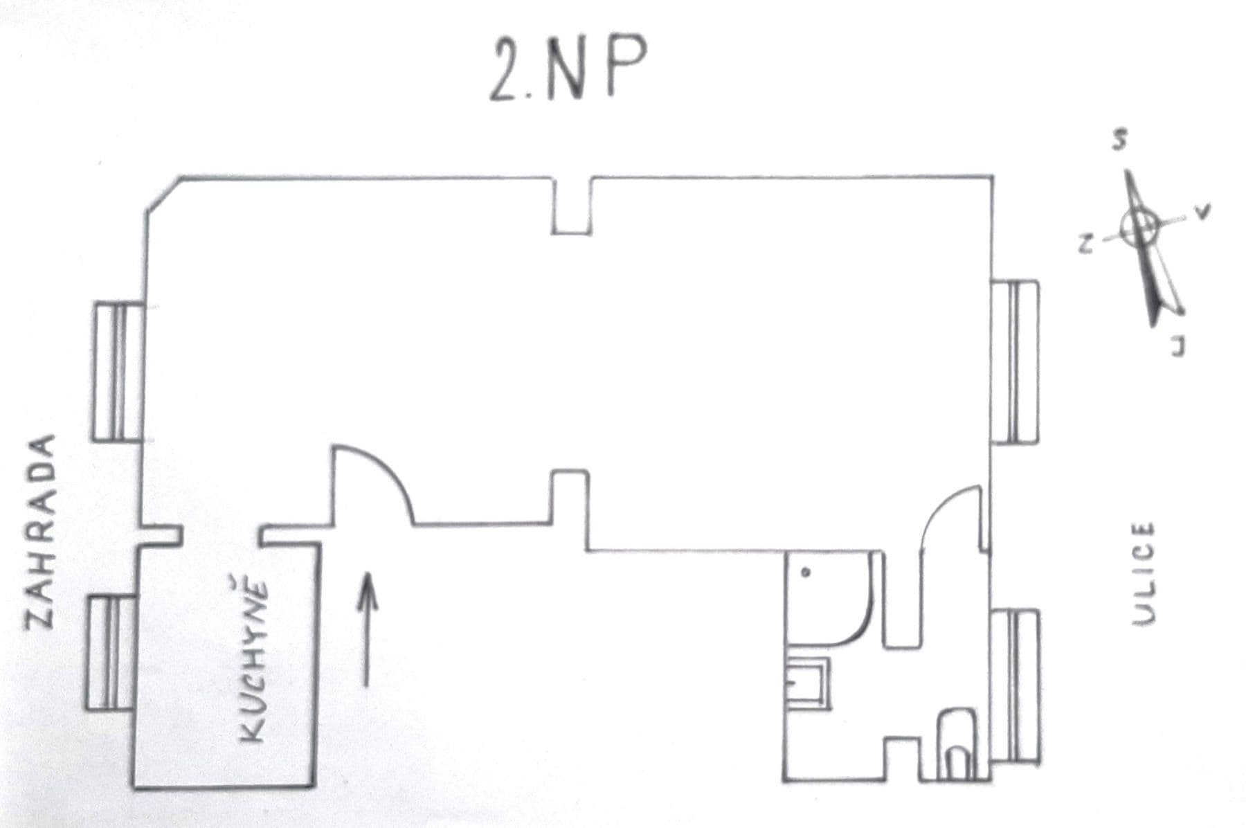 Prenájom bytu 2-izbový 47 m², Na Pískách, Praha, Praha Prenájom bytu 2-izbový 47 m², Na Pískách, Praha, Praha