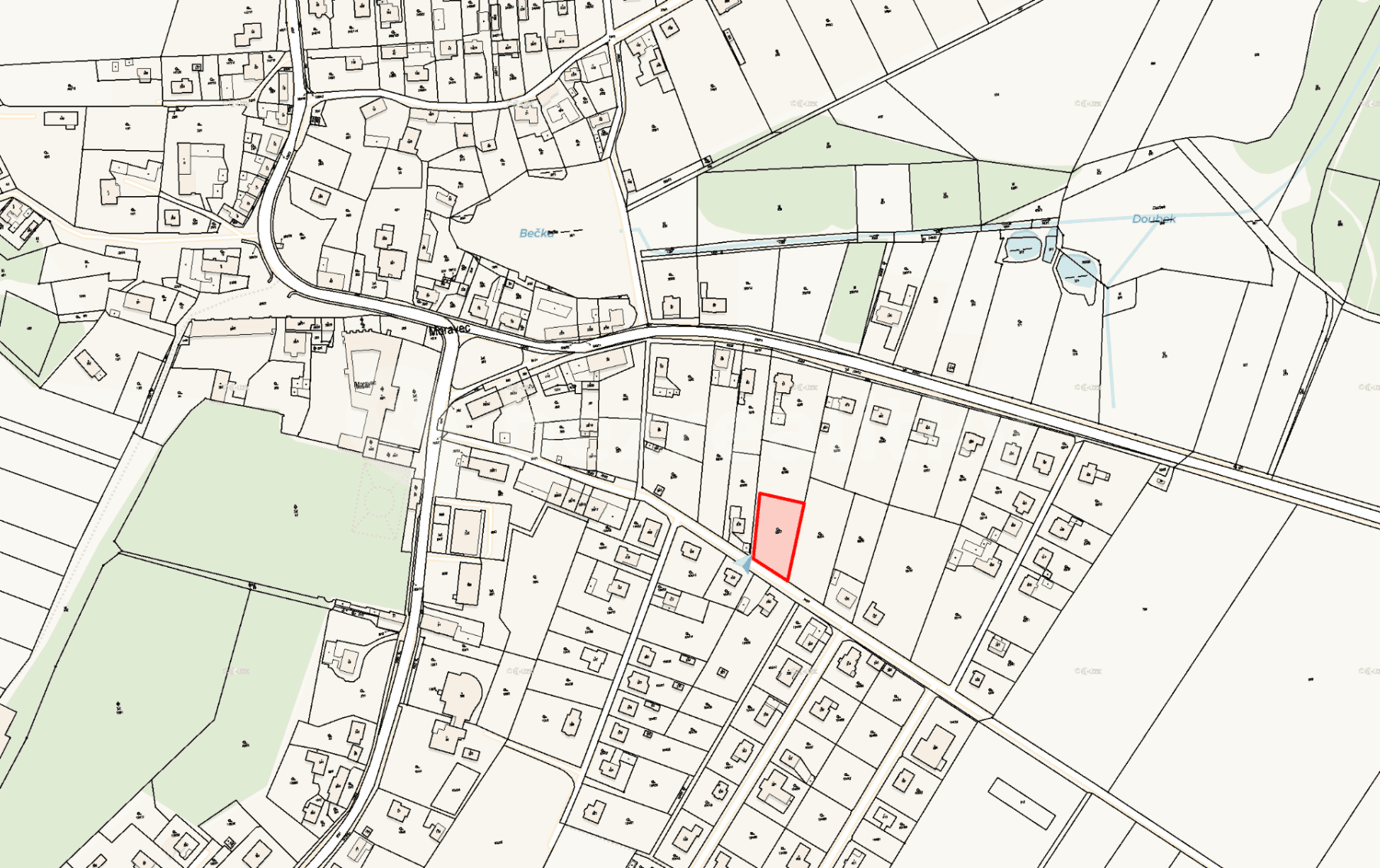 Predaj pozemku 2.924 m², Moravec, Kraj Vysočina Predaj pozemku 2.924 m², Moravec, Kraj Vysočina