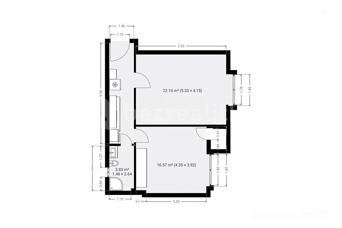 Prenájom bytu 2-izbový 52 m², Čajkovského, Praha, Praha Prenájom bytu 2-izbový 52 m², Čajkovského, Praha, Praha
