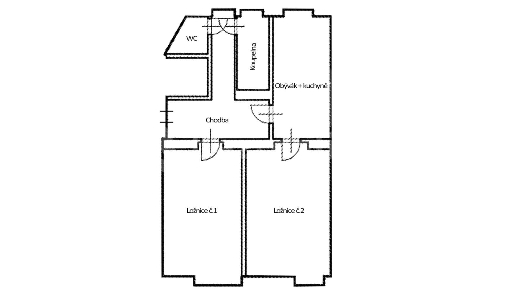 Prenájom bytu 2-izbový 86 m², Na Hrázi, Praha, Praha Prenájom bytu 2-izbový 86 m², Na Hrázi, Praha, Praha