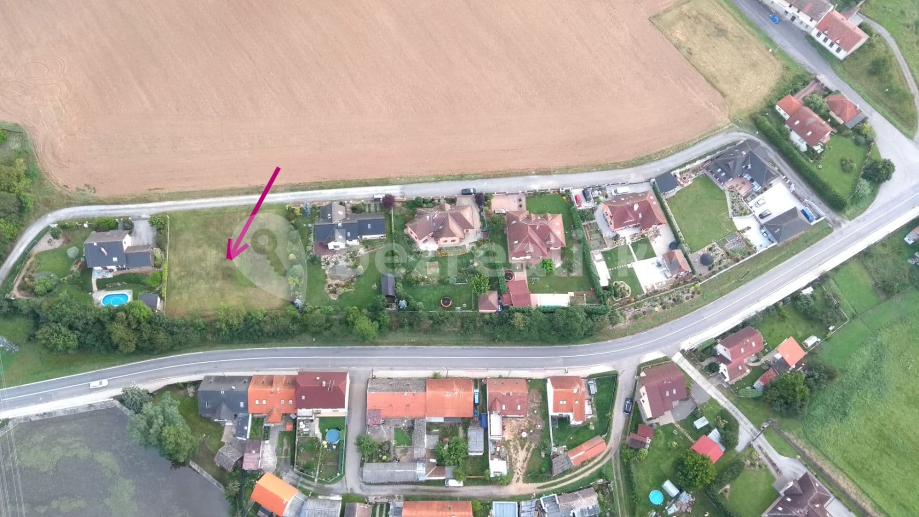Predaj pozemku 1.203 m², Bystřice, Středočeský kraj Predaj pozemku 1.203 m², Bystřice, Středočeský kraj