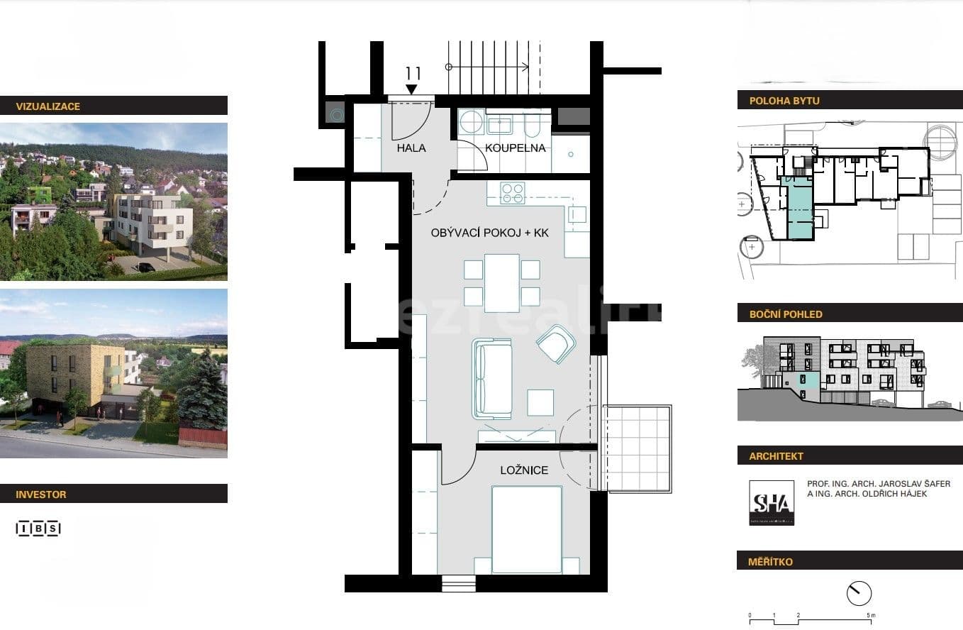 Prenájom bytu 2-izbový 51 m², Karlická, Praha, Praha Prenájom bytu 2-izbový 51 m², Karlická, Praha, Praha