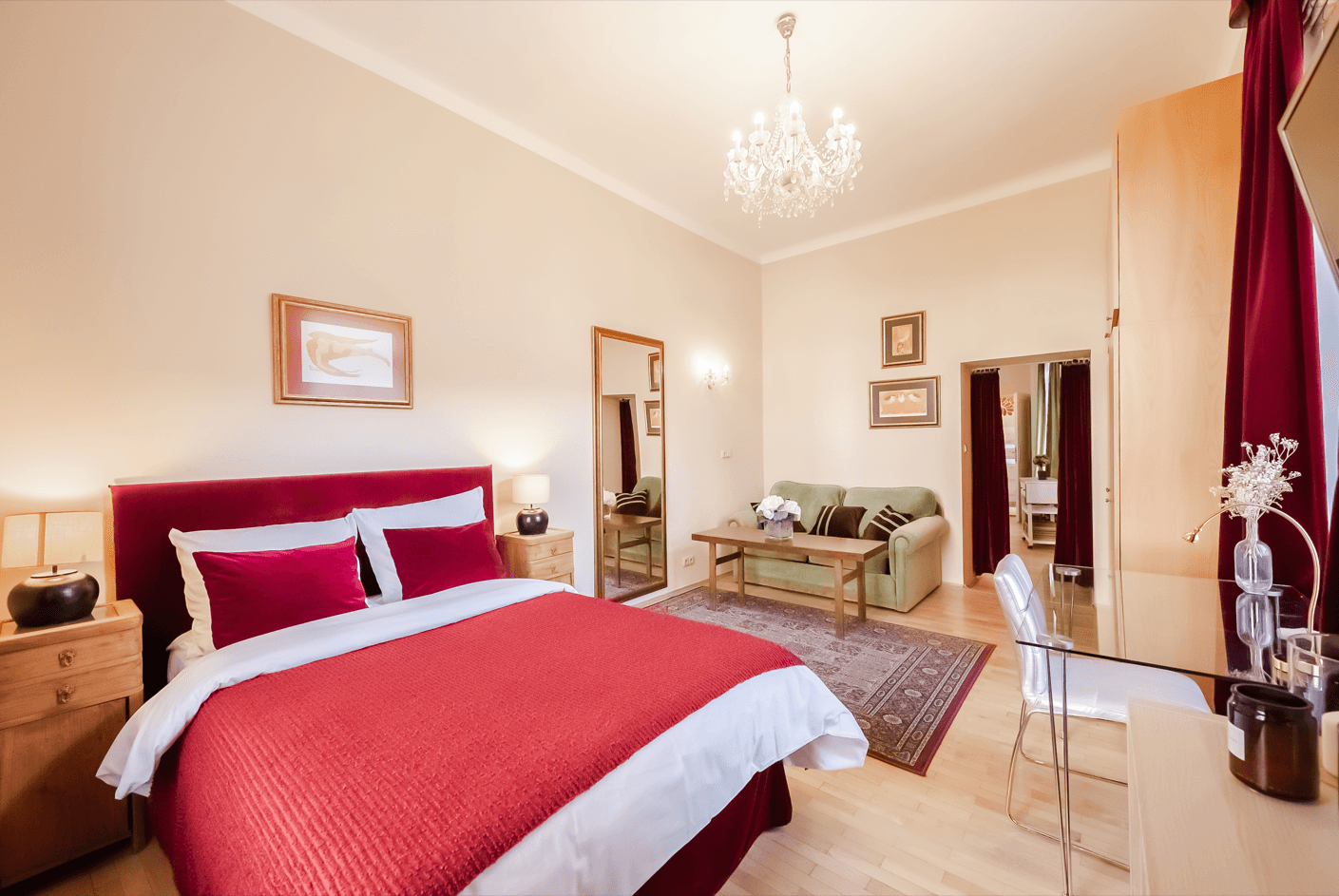 Prenájom bytu 1-izbový 45 m², Štěpánská, Praha, Praha Prenájom bytu 1-izbový 45 m², Štěpánská, Praha, Praha